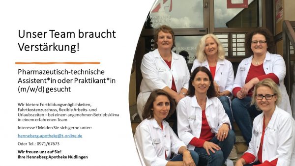 Jobbörse - Standort Würzburg – PTA-Schulen Bayern