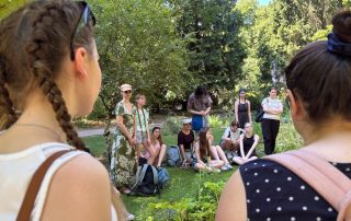 Ausflug in den Botanischen Garten Erlangen
