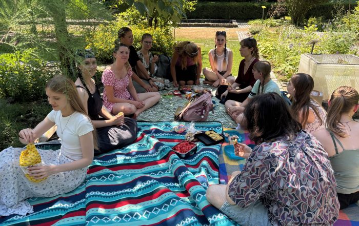 Ausflug in den Botanischen Garten Erlangen