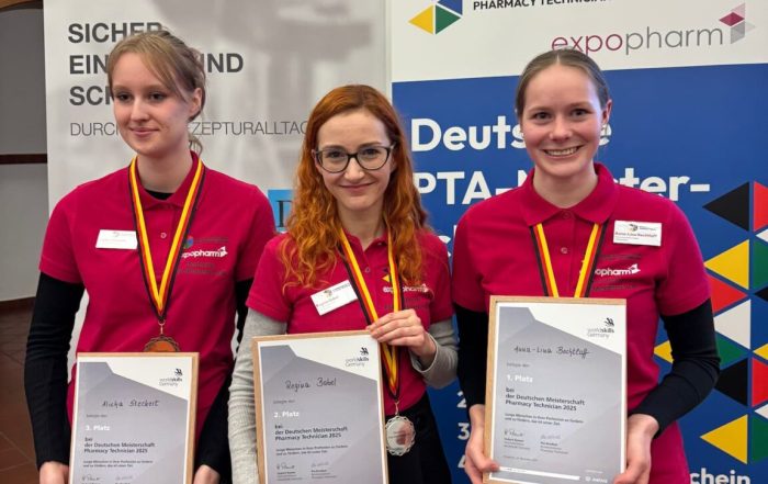 Ein Bild, das die Siegerinnen der PTA-Meisterschaft 2025 zeigt