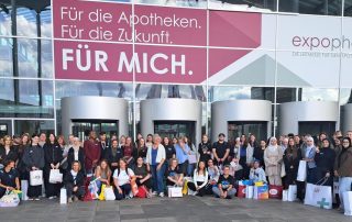 PTA-Schule Nürnberg vor der Expopharm
